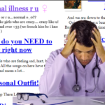 Puzzled CAPS Psychologist Pulls Up “what metnal illness r u” Quiz from Quotev