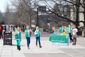 Local Girl Scout Militia To Enforce Fascist Agenda On Ho Plaza