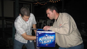 Rising Senior Mentally Preparing for Last Year of Keystone Light