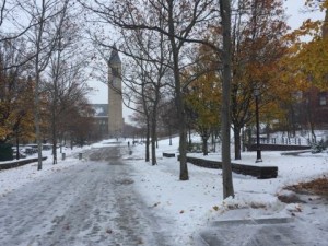 Snow Offers Students First Non-Controversial Conversation Topic in Over a Month