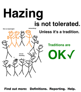 University: Hazing OK When It’s, Like, A Tradition