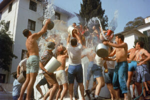 “These COVID Restrictions Are Tyrannical,” Complain Frats While Spitting Directly Into Each Other’s Mouths
