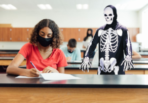 Student Whose Whole Personality is Halloween Going To Be So Fucking Annoying Today