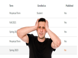 Class Canvas Site Remains Suspiciously Un-Published