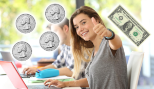 First Week Fun! Econ Students Learn Number Of Quarters In A Dollar