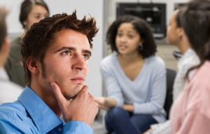 He Gets It! Man In History Of Feminism Class Vigorously Nodding