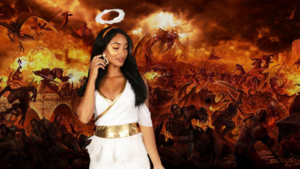 Fakest, Nastiest Bitch You Know Dressed As Angel Instead of Devil