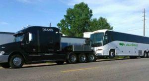 Travelers Catch Lucky Break After Delayed OurBus Gets Towed to Binghamton Anyway
