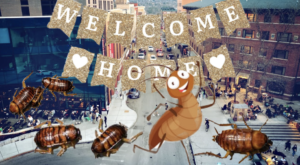 Aw! The Army of Roaches in the Walls of Your Apartment are Thrilled to Have you Back From Break