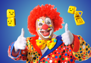 Student Out Of Neon Yellow Stars Opts For Full Face Of Clown Makeup To Hide Acne