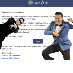 OpaVote? Hell Yeah, I Love Gangnam Style!