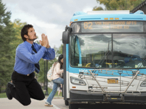 “It’s 6 O’clock Somewhere”: Upperclassman Begs to Not Pay Bus Fare